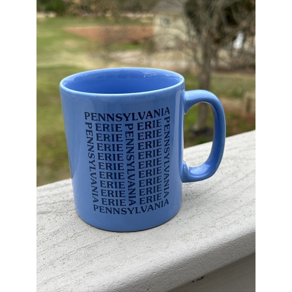 Erie Pennsylvania PA Kiln Craft Kilncraft Staffordshire England Coffee Cup Mug
